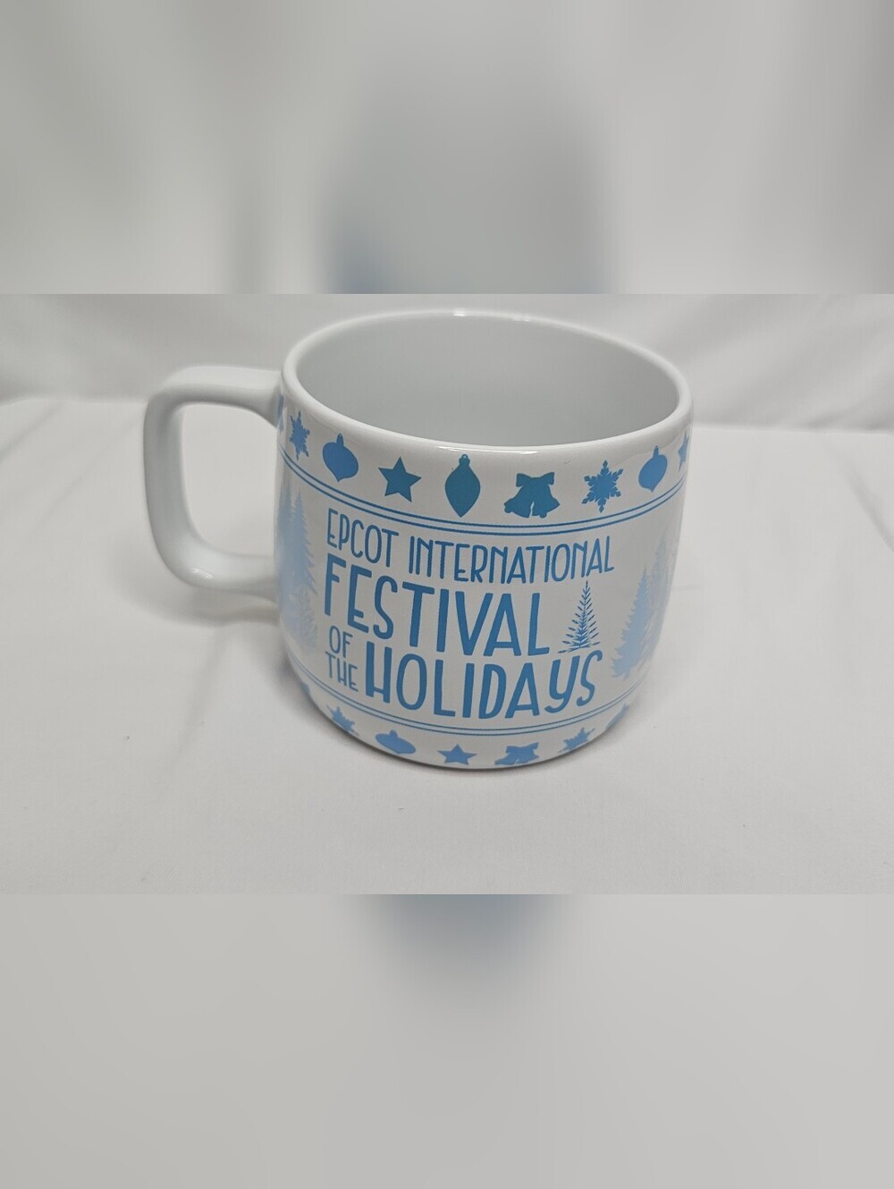 Disney World 50th Anniversary EPCOT Festival of the Holidays 2021 Mug Olaf Sven